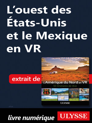 cover image of L'ouest des États-Unis et le Mexique en VR